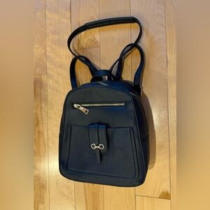 Black Backpack Purse